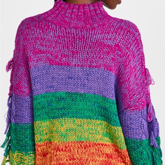 FARM Rio Multicolored Yarn Sweater - Picture 3 of 8